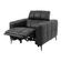 SOFA RECLINABLE 1P COOPER NEGRO 2